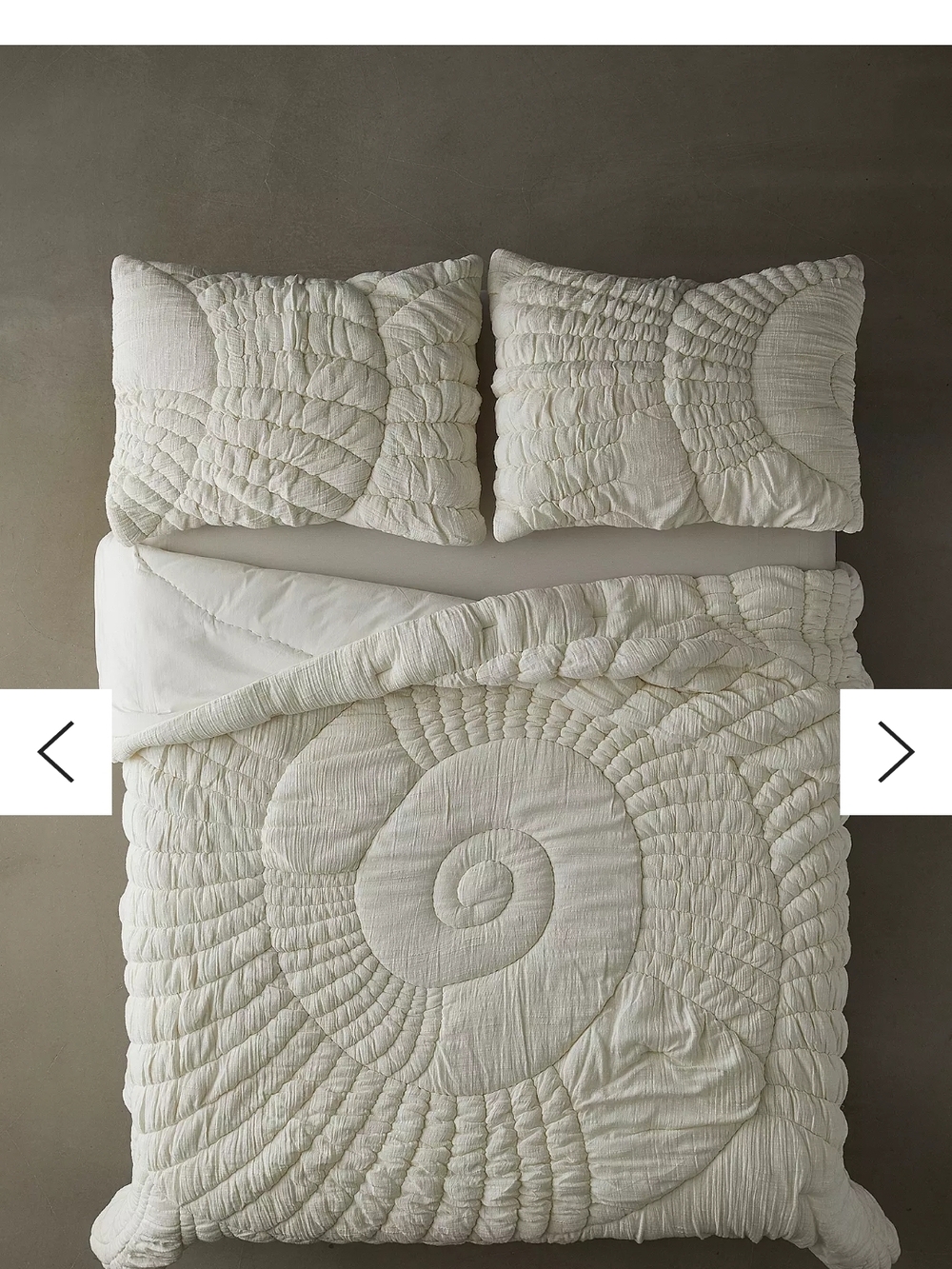 ISO: Urban Outfitters Shelley Cream Quilt- Twin